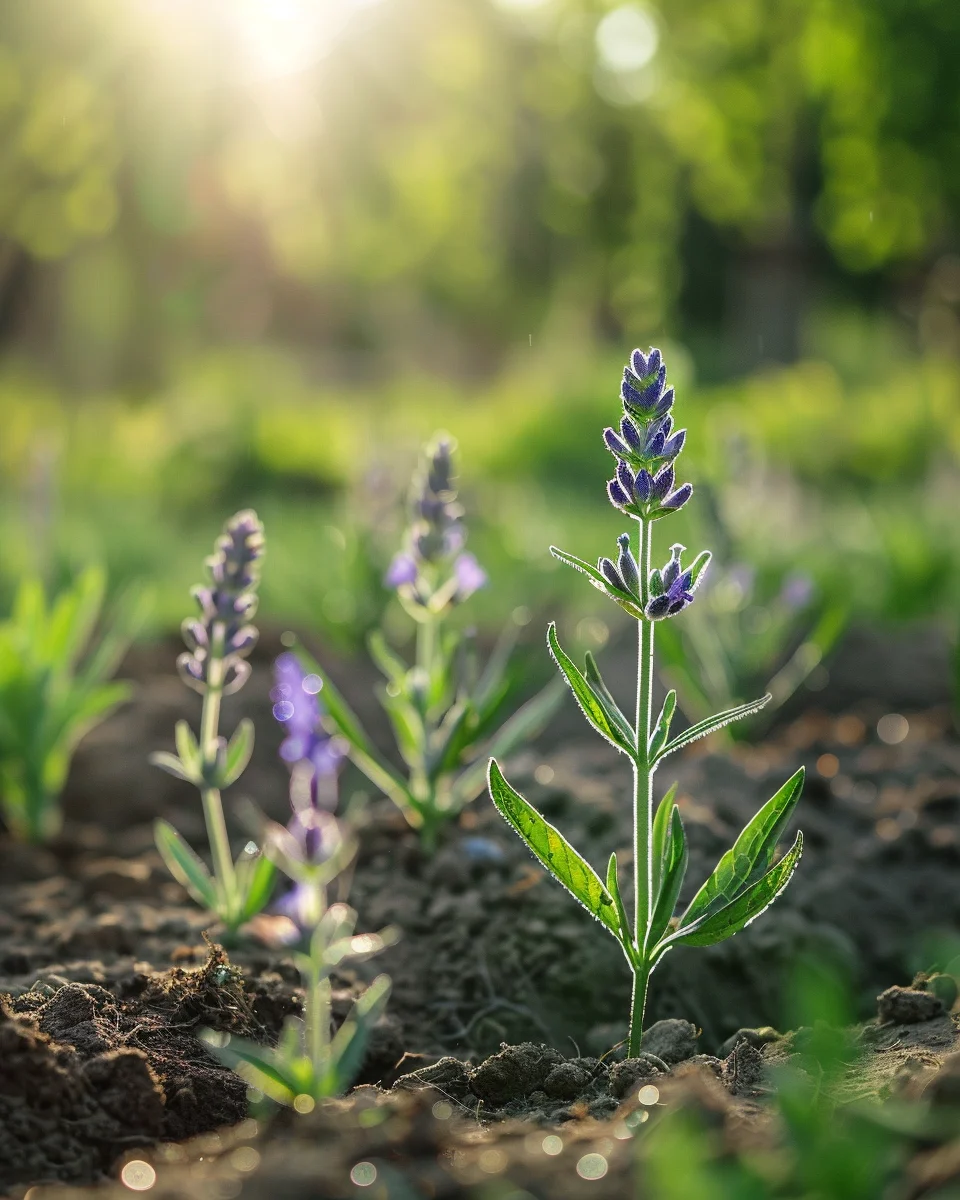 wie man lavendel in voller sonne anbaut